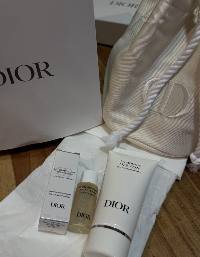 DIOR FOAMING CLEANSER & EYE AND LIP MAKEUP REMOVER